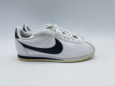 ぱんだ様 Nike Classic Cortez Leather Women's Size 8.5 Sneakers White Black