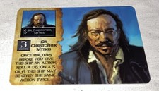 Wizkids Pirates of the Spanish Main Sir Christopher Myngs #58 Card UNPUNCHED