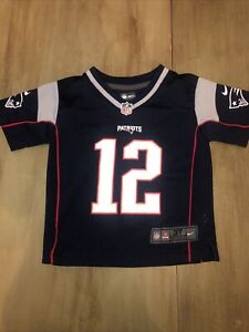 Details about New England Patriots Tom Brady Nike Toddler Jersey Size 3T