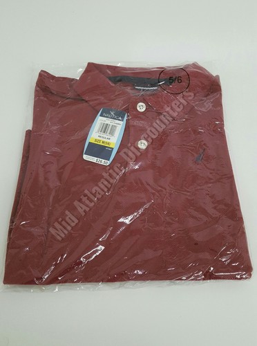 Nautica Boys 100% Cotton Polo Short Sleeve Dress Shirt, Various Sizes, Colors - Picture 20 of 25