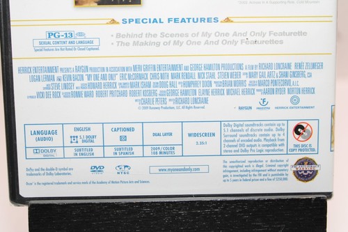 My One and Only (DVD, 2009, Widescreen) Brand New - Foto 6 di 10