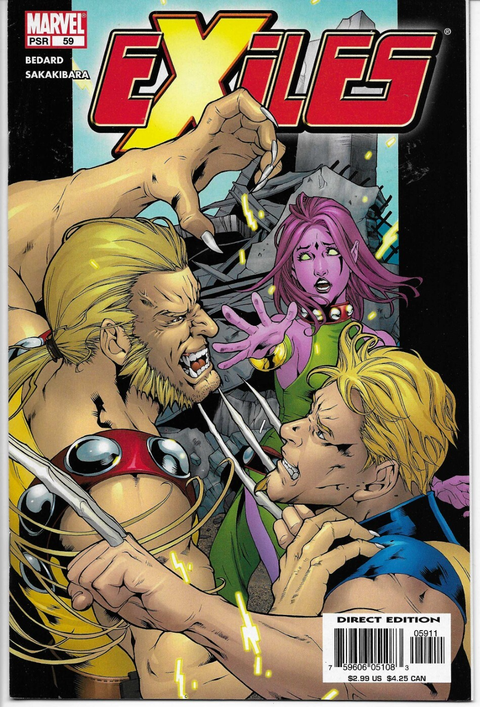 EXILES (2001) #59 - Back Issue (S)