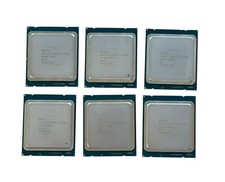 Lot of 6 Intel Xeon Processor E5-1650 V2 12M Cache, 3.50 GHz, LGA2011 E66 