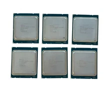 Lot of 6 Intel Xeon Processor E5-1650 V2 12M Cache, 3.50 GHz, LGA2011 (E66)