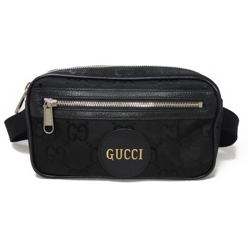 AUTHENTIQUE GUCCI Sac Ceinture Hors Grille 631341 H9HBN 1000 Body Bag Sac Taille...