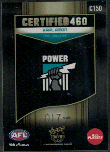 AFL SELECT CERTIFIED 460 Individually Numbered #1-460; Individual Card Sale P4. - Picture 3 of 57