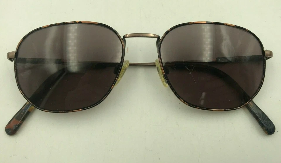 Vintage Rodenstock R2959 D Bronze Black Metal Oval Sunglasses FRAMES ONLY - Изображение 4 из 4
