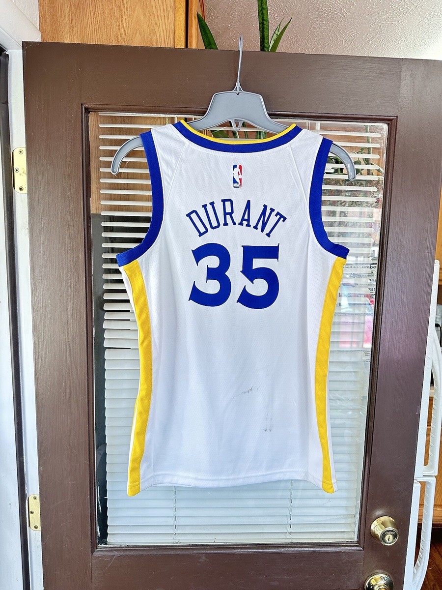 NIKE ウォーリアーズ NBA 35 DURANT バスケユニフォーム NWT Men's KEVIN DURANT Golden State Warriors #35 Nike