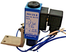 Festo PEV-1/4-B Best Nr. 10 773 Serie X9  x=1-12 bar (14-176 psi) WIred