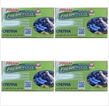 Lot Of 4 -Cabin Air Filter Fram CF8791A