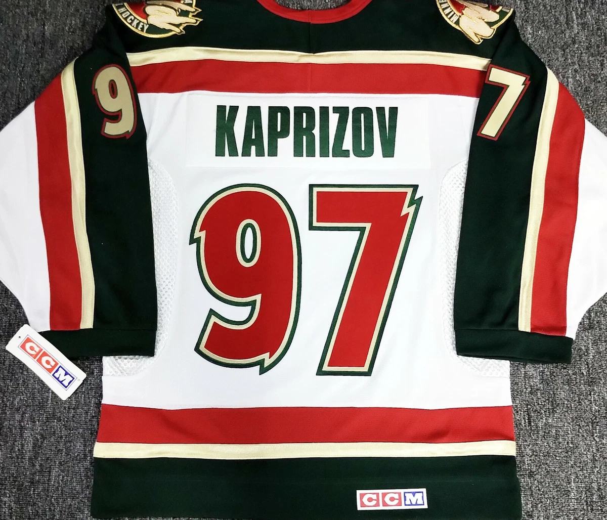 kirill kaprizov white jersey