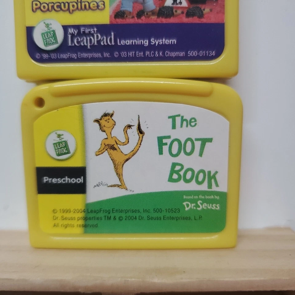 My First LeapPad Lot of 3, Educational Game Cartridges Pooh, Bob Builder, Seuss - Image 4 of 4