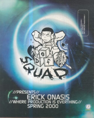 HFBK63 BILD/ANZEIGE 13X11 DEF SQUAD PRÄSENTIERT ERICK ONASIS