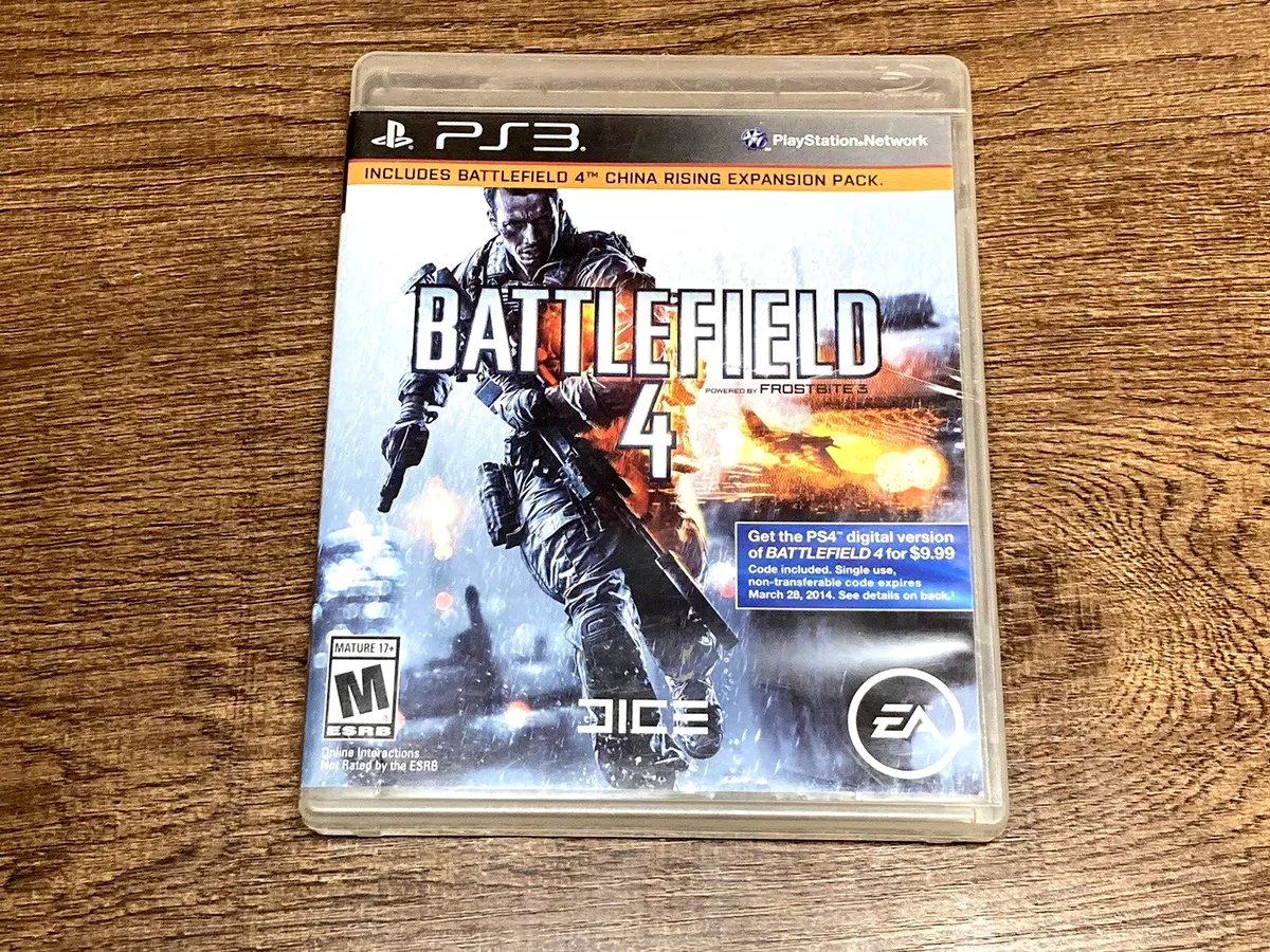 Battlefield 4 PLAYSTATION 3 (PS3) Game Excellent Condition Tested Complete