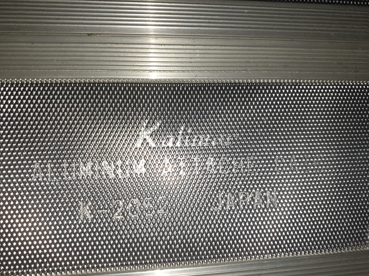 Kalimar Aluminum Attache Case Japan Hard Case Padded Inside Kalimar Aluminum Attache Case Japan Hard Case Padded Inside