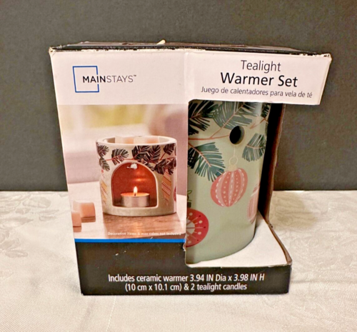 Mainstays Tealight Holiday Winter Warmer Candle set New in Box - Picture 1 of 11