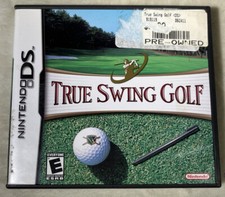 True Swing Golf 2006 Nintendo DS MANUAL CASE ONLY