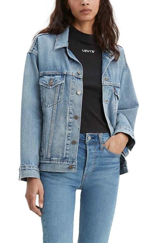 Levi's Women's Dad Denim Trucker Jacket 