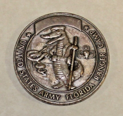 6th Ranger Training BN Camp James E. Rudder Eglin Antique Silver ...