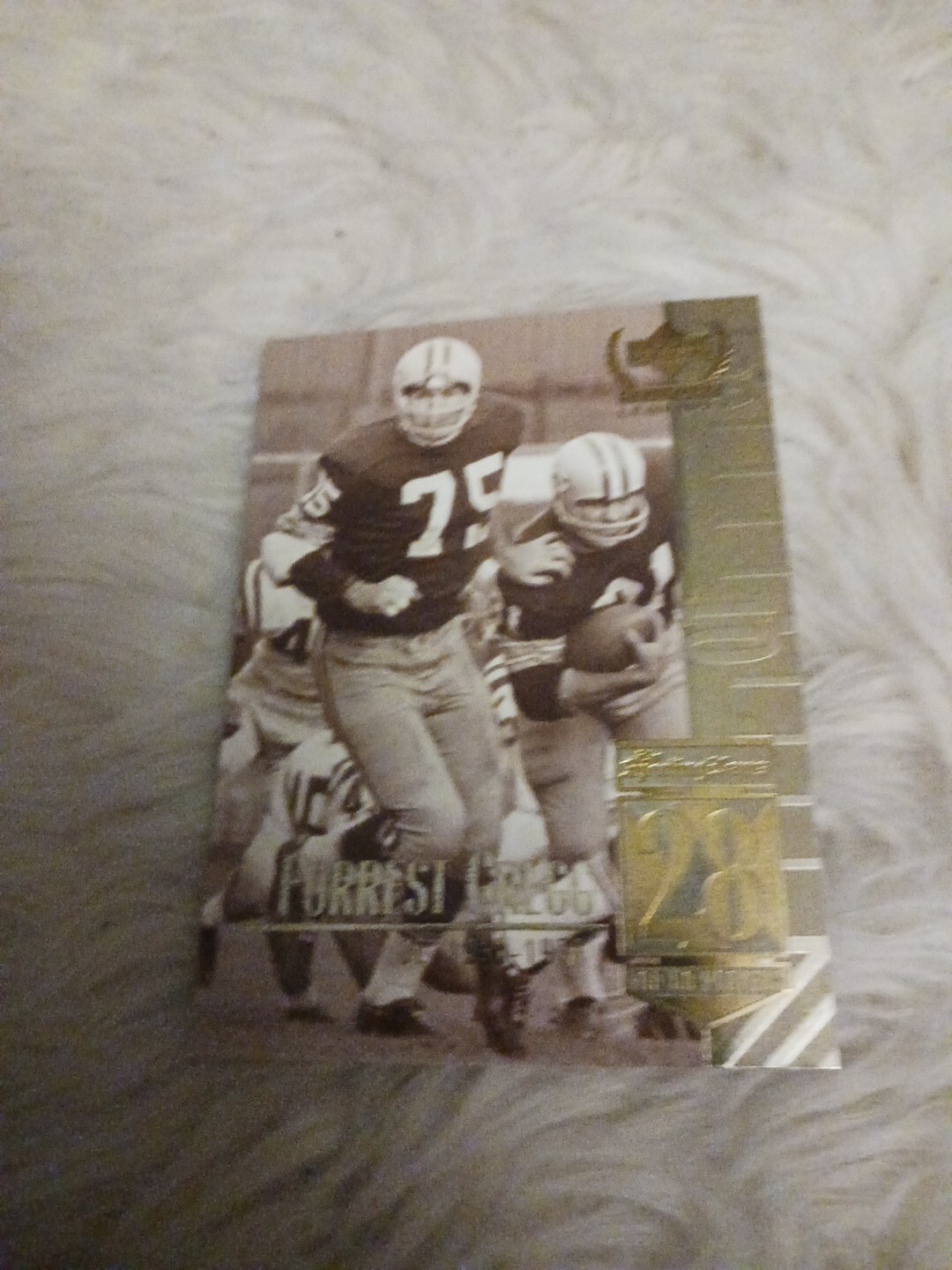 1999 Upper Deck Century Of Legends Top 50(#28) Forrest Gregg #28