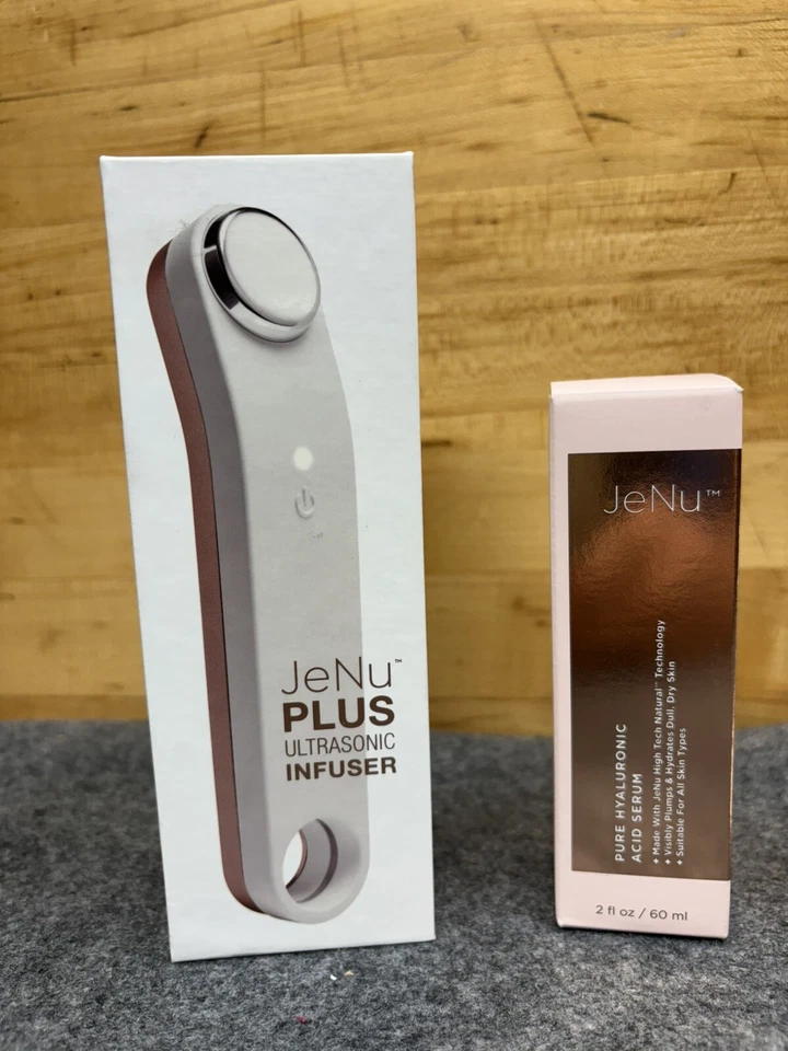 PAQUETE infusor ultrasónico JeNu Plus con gel de infusión y ácido hialurónico A5 Foto 3 de 4