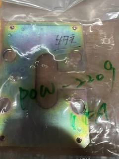 Sega - Power Drift- Slide Base Bracket -Part # POW-2209 - NOS