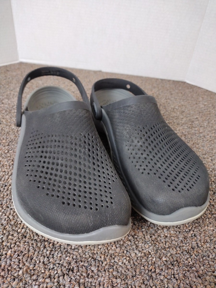 Mens Crocs Literide Size 11 Grey s-l400.jpg main image 3