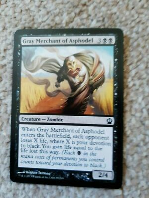 1x GRAY MERCHANT OF ASPHODEL - Zombie - Theros/Beyond MTG - Magic