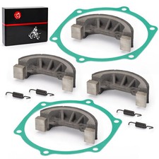 4-pack New Brake Shoes & Gasket Kit For John Deere 750,770,790 And 3005 Tractors