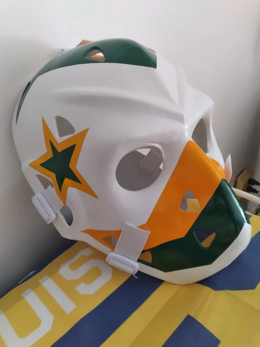 NHL HOCKEY GOALIE MASK HELMET VINTAGE Gilles Meloche Minnesota