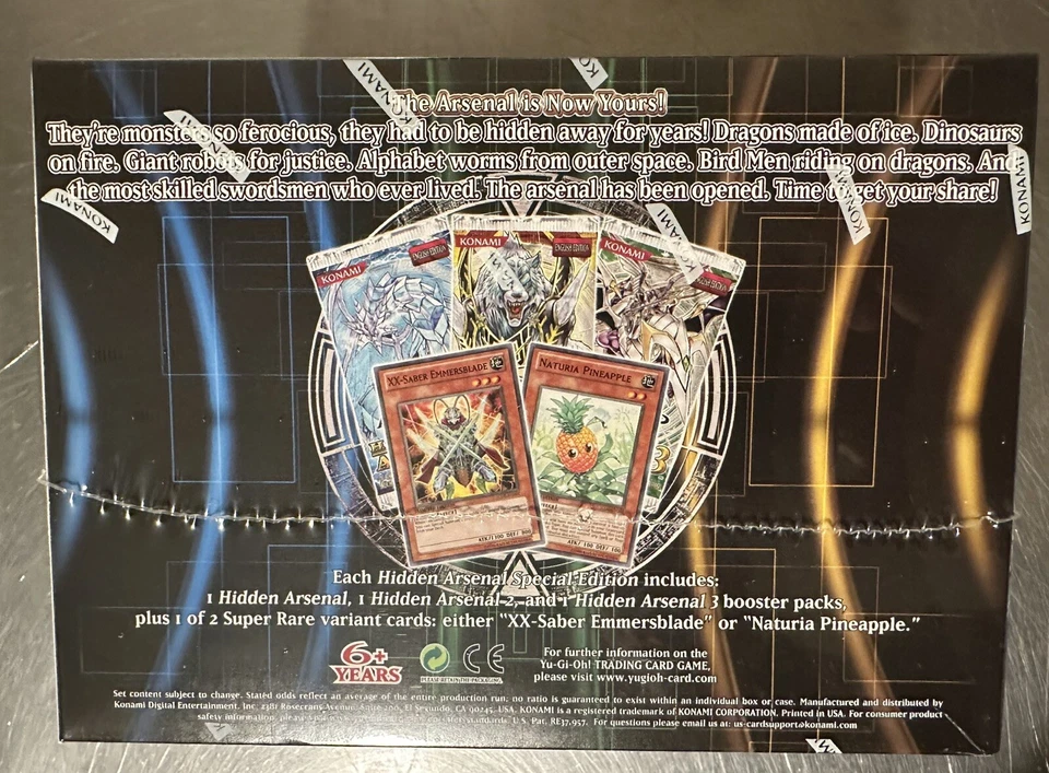 YUGIOH HIDDEN ARSENAL SPECIAL EDITION BOX Factory Sealed - Image 3 of 4