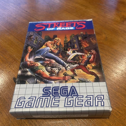 Streets of Rage - Sega Game Gear Video Game PAL game and box **FAST P&P**