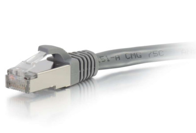 5FT C2G Cat6 RJ-45 S auf RJ-45 S Geformtes Shielded Ethernet Patchkabel - Grau