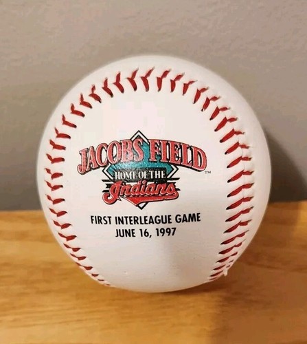 CLEVELAND INDIANS McDONALDS BASEBALL Jacobs Fld Chief Wahoo 1st Inter Cincy Reds - Picture 2 of 2