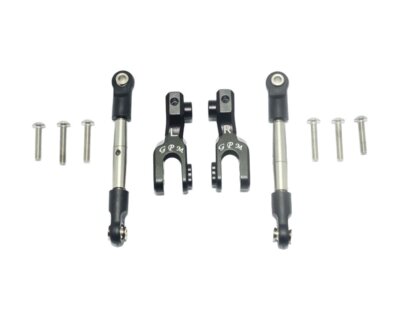 GPM Racing Alu Stabi Umlenkung und Stahl Linkage vorne schwarz GPMUDR312FSBK Unl