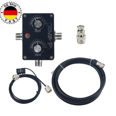 20W QRP Antenna Loop Antenna 5-30MHz 76-108MHz 110-150MHz HamGeek HG-20A DE