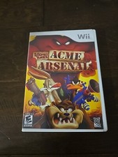 Looney Tunes Acme Arsenal (Nintendo Wii 2007) Complete with Manual CIB