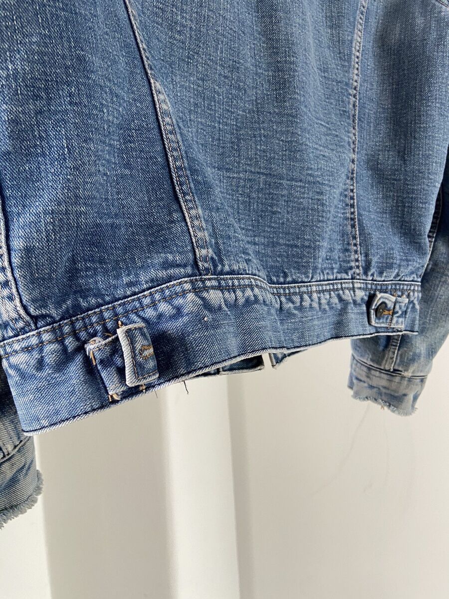 VTG 80s 90s LEE STORM RIDER DENIM JACKET BLANKET LINED VTG 80s 90s LEE STORM RIDER DENIM JACKET BLANKET LINED
