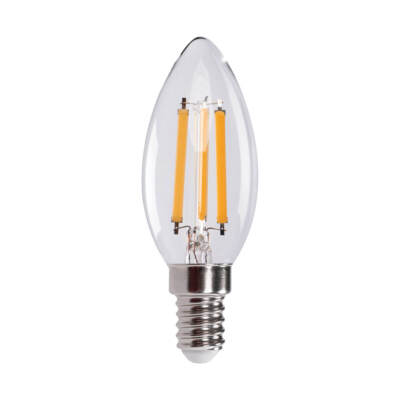 Kanlux Lampe XLED C35 E14 Transparent 6W 35272
