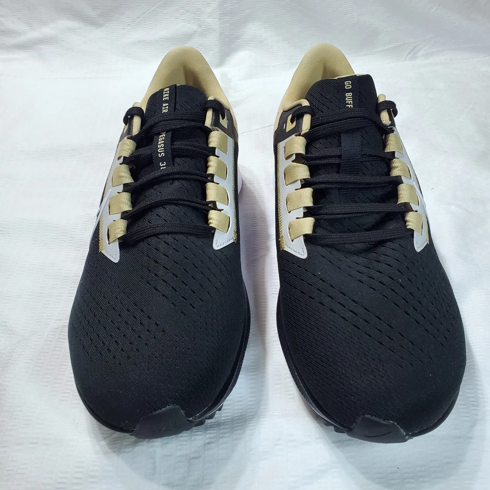 Nike Air Zoom Pegasus 38 Colorado Buffaloes talla 9.5-12 negro crema DJ0820 001 Foto 2 de 4