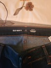 Old Navy Women's Petite Curvy Mid-Rise Straight Ankle Jeans Blue, Size 14 — photo 3