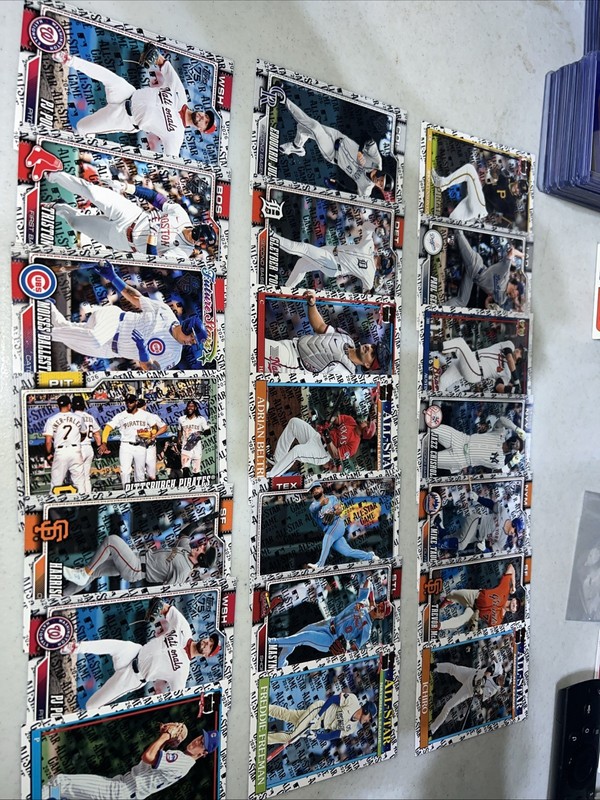 2026 Topps Series 2 All Star Game - 21 Card Lot - All Star Foil No Duplicates