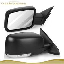Pair Power Heated Mirrors Puddle Light Signal For 09-17 Dodge Ram 1500 Pair Power Heated Mirrors Puddle Light Signal For 09-17 Dodge Ram 1500