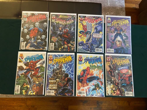 Amazing Spider-Man  417 418 419 420 421 422 423 424 Lot Of 8 NM+ M