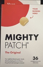 2 X Mighty Patch Original from Hero Cosmetics 36 Count Total Exp 04/2027