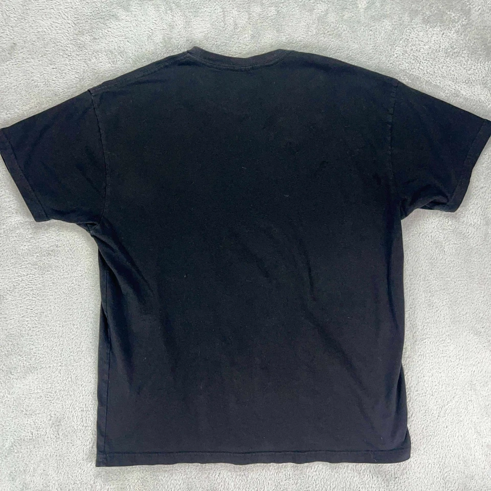 Camiseta gráfica Heritage 1981 diseño de auriculares coloridos negra XL Foto 2 de 4