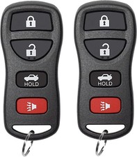 Keyless Entry Remote Control Car Key Fob Replacement Pack of 2