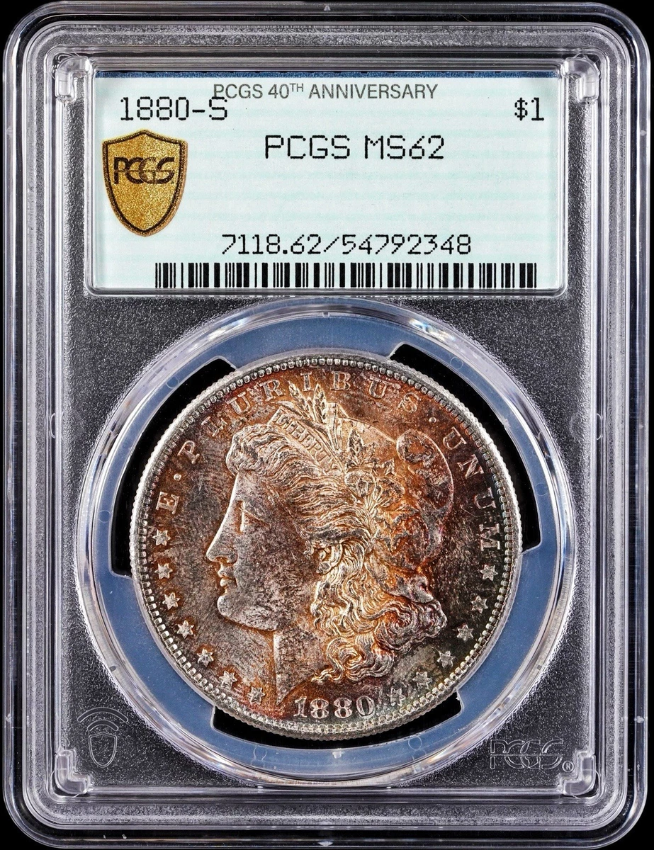 h*送様 【激レア！PCGS誤植品】 安政一分銀 Caタイプ PCGS MS62 PCGS Certified MS 62 Graded 1880 Year Morgan US Dollars (1878-1921