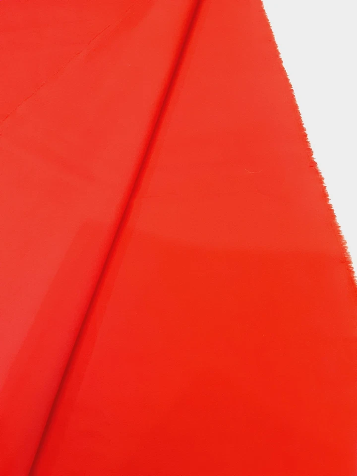 Red Fabric Solid Plain 2 Yds X 62 - Image 3 of 3