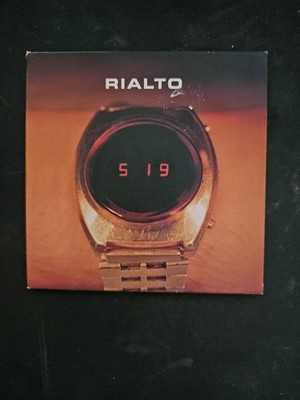 Rialto : Monday Morning 5:19 - CD Single 